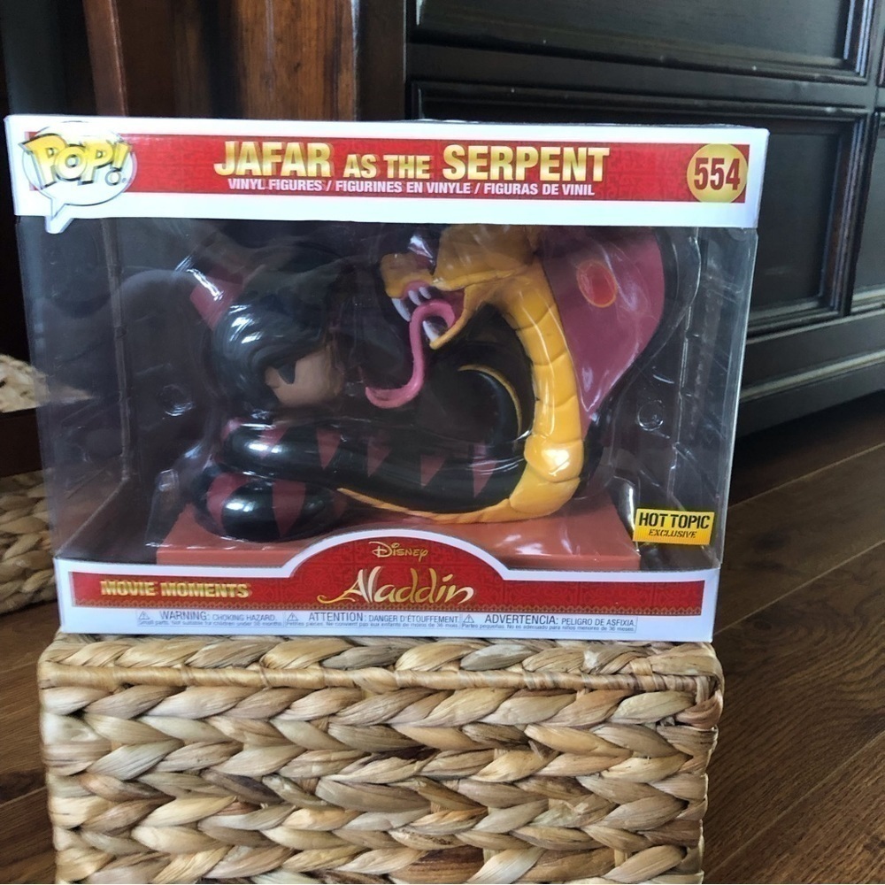 Funko Pop: Movie Moments: Disney Aladdin: Jafar as the Serpent #554